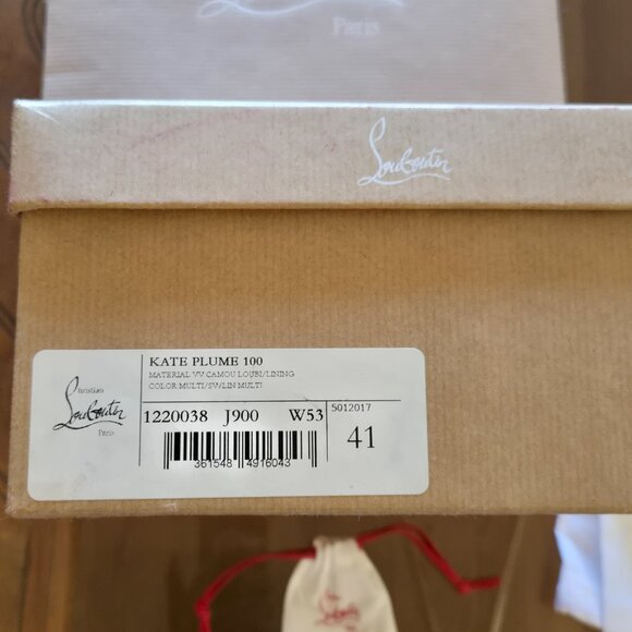 New Never worn Christian Louboutin Heels size 41 - Picture 4 of 4